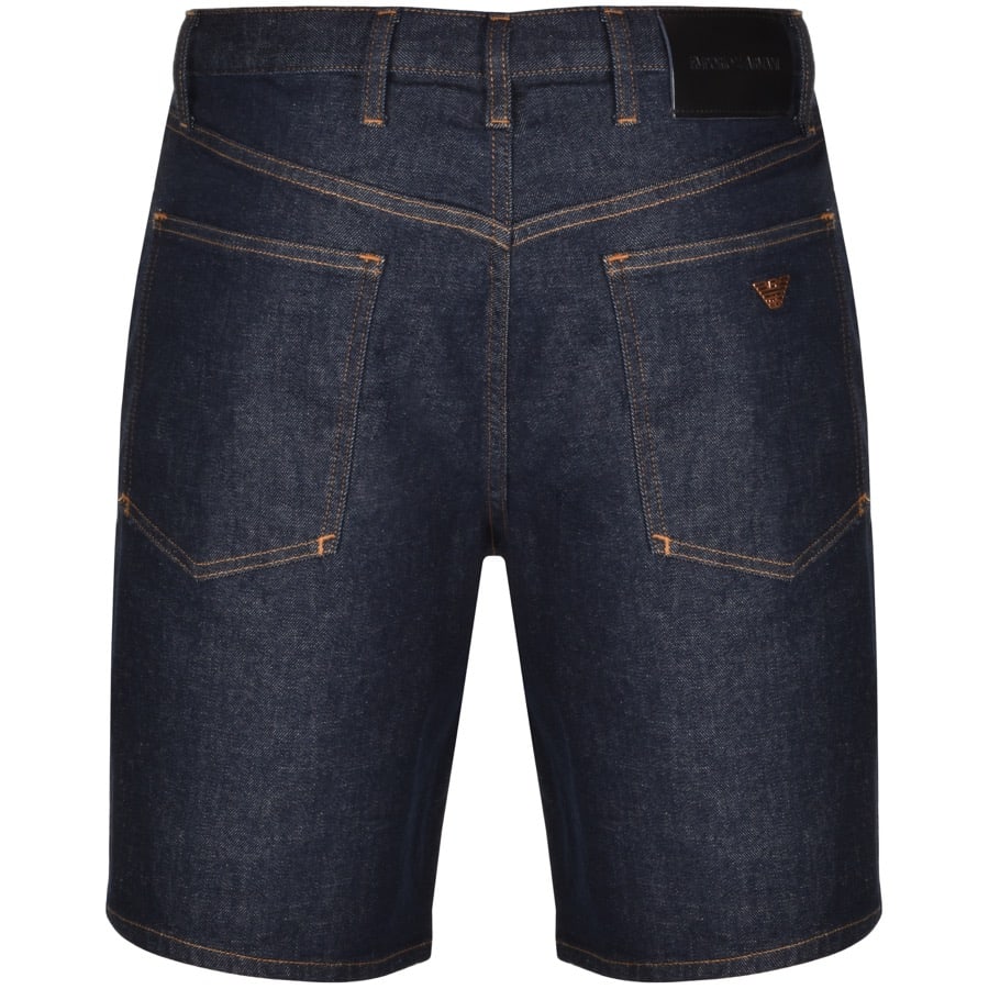 Alternative Image for ProductEmporio Armani Denim Shorts Blue2